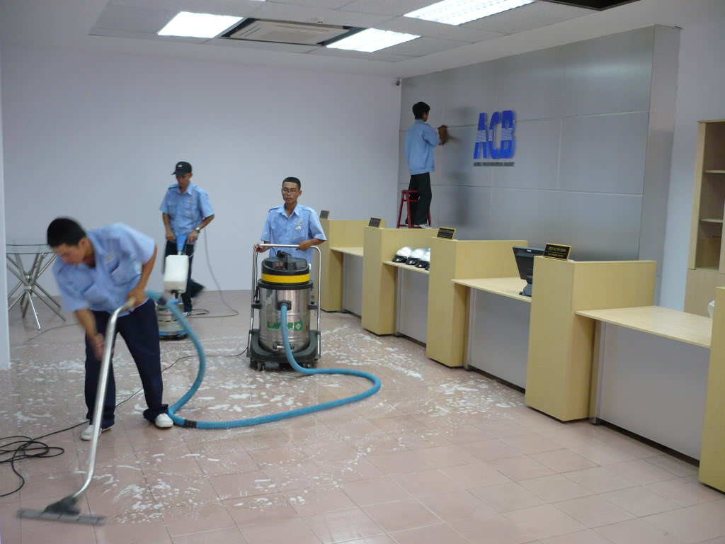 Dịch vụ vệ sinh công nghiệp ở Mỹ Phước